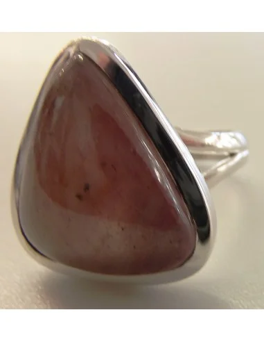 Bague Saphir rose Argent