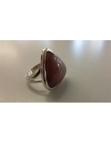 Bague Saphir rose Argent