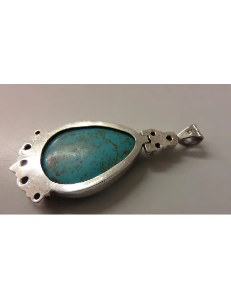 Turquoise aigue marine pendentif Turquoise aigue marine pendentif