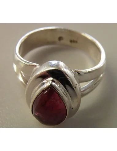 Bague tourmaline rose