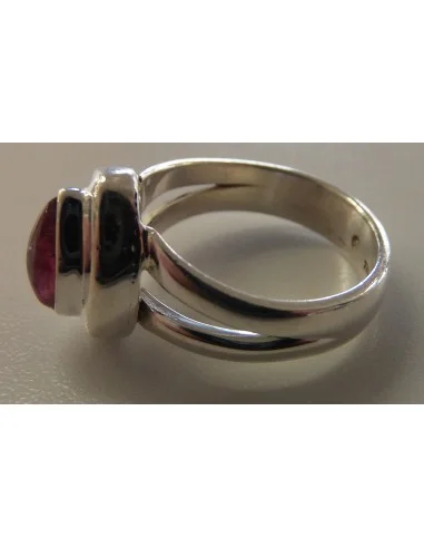 Bague tourmaline rose