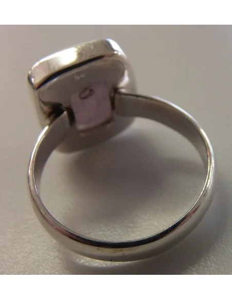 Bague saphir rose argent Bague saphir rose argent