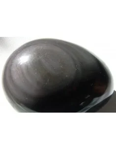 Obsidienne oeil celeste oeuf 84MM