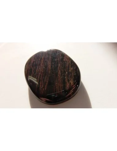 Obsidienne Feu galet