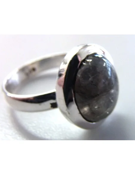 Saphir verte bague argent Saphir verte bague argent