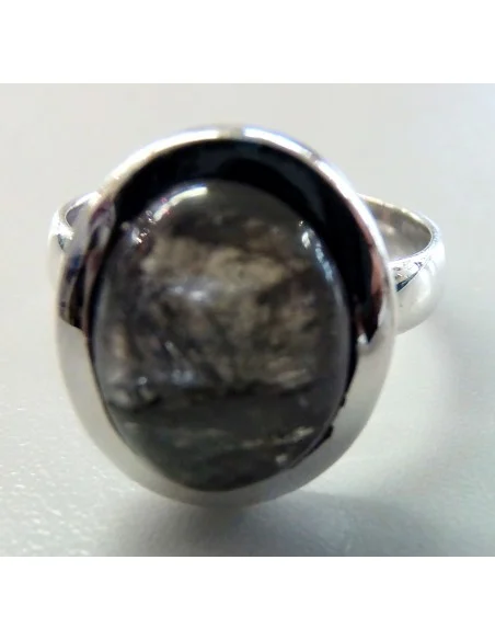 Saphir verte bague argent Saphir verte bague argent