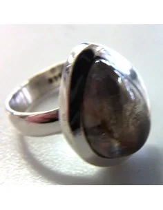 Saphir bague argent 2