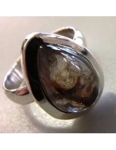 Saphir bague argent