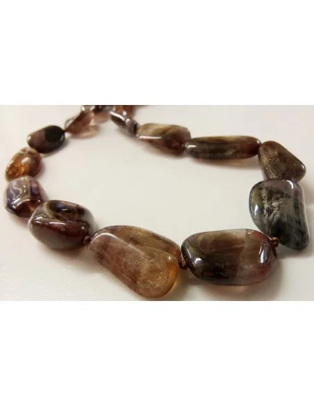Collier cacoxenite et auralite