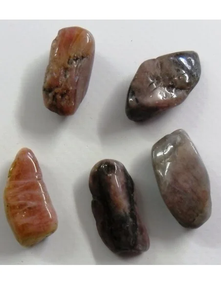 Tourmaline polis diverses couleurs