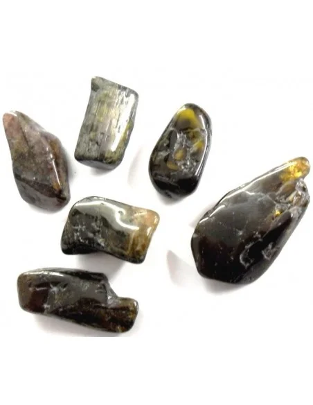 Tourmaline polis diverses couleurs