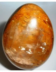 Oeuf quartz au topaze