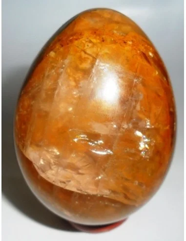 Oeuf quartz au topaze