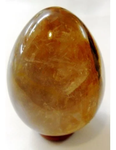 Oeuf quartz au topaze