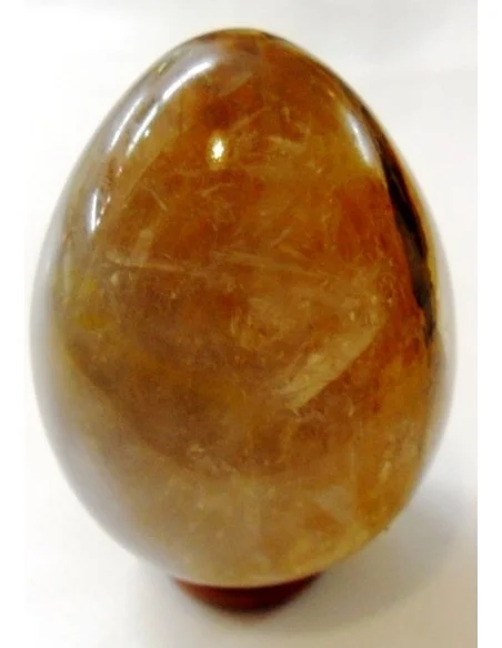 Oeuf quartz au topaze Oeuf quartz au topaze