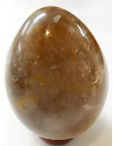 Oeuf quartz au topaze