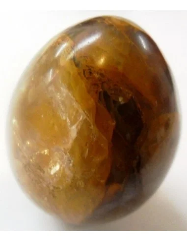 Oeuf quartz au topaze
