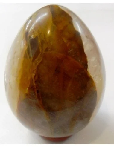 Oeuf quartz au topaze
