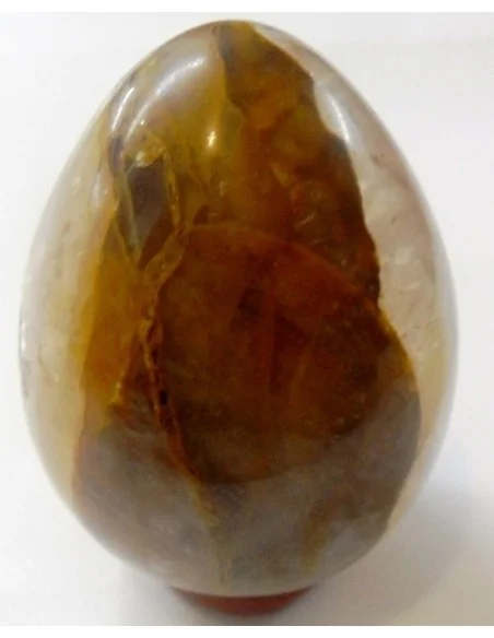 Oeuf quartz au topaze Oeuf quartz au topaze