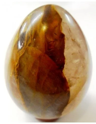 Oeuf quartz au topaze
