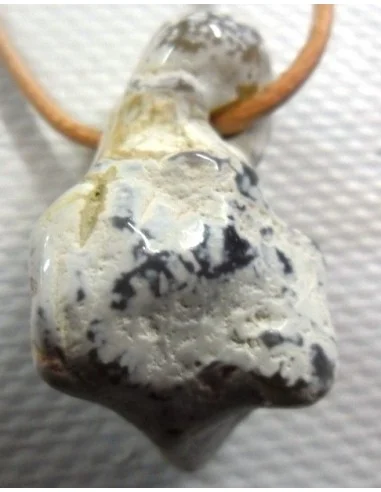 Agate peau de serpent pendentif