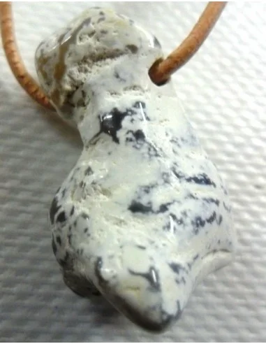 Agate peau de serpent pendentif