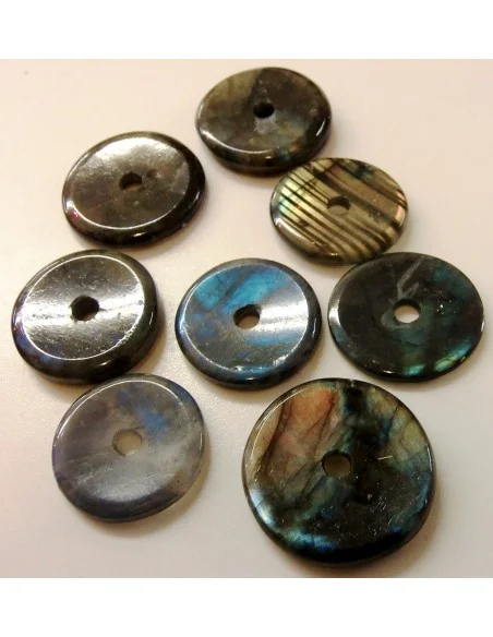 Donuts Labradorite avec reflets