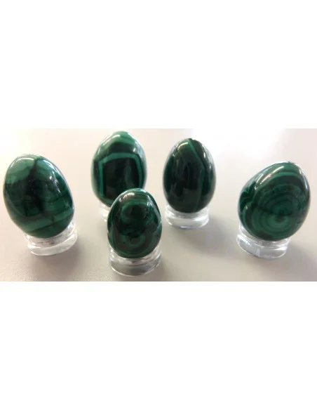 Malachite oeuf 25mm