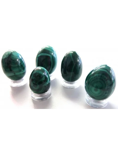 Malachite oeuf 25mm