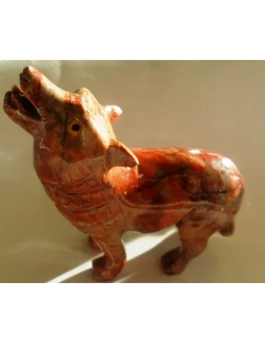 Loup en pierre