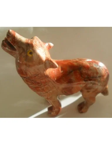 Loup en pierre