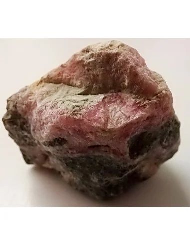 Rhodocrosite brute moitie polis