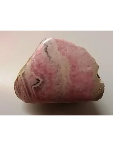 Rhodocrosite brute moitie polis