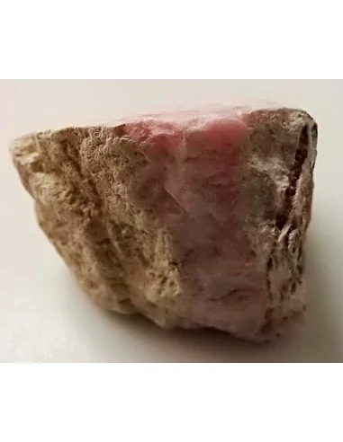 Rhodocrosite brute moitie polis