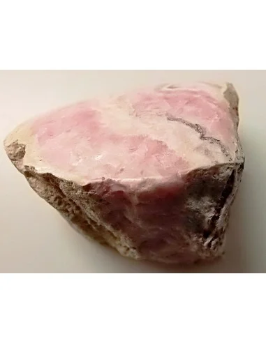 Rhodocrosite brute moitie polis