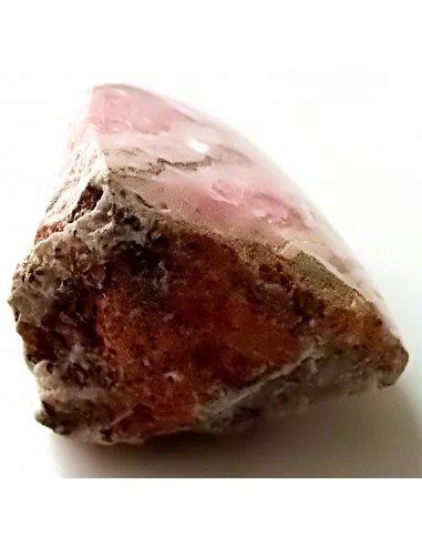 Rhodocrosite brute moitie polis