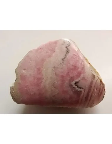 Rhodocrosite brute moitie polis