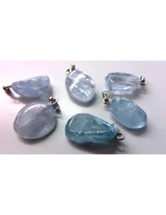Celestine pendentif argent