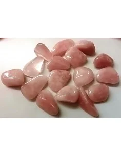 Quartz rose magnifique polis 6 a 11g. 2