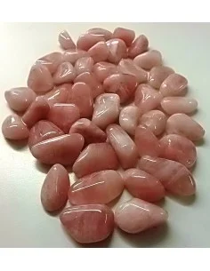 Quartz rose magnifique polis 6 a 11g.