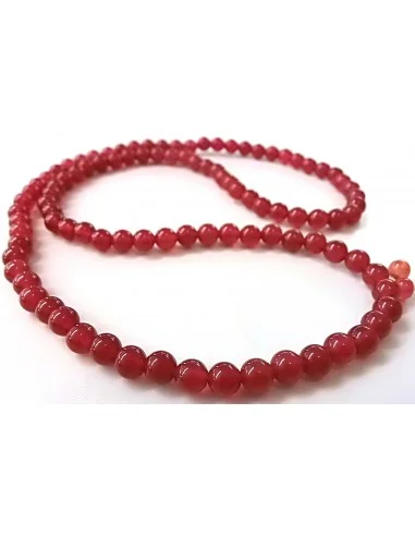 Mala Bouddhiste en cornaline 6mm