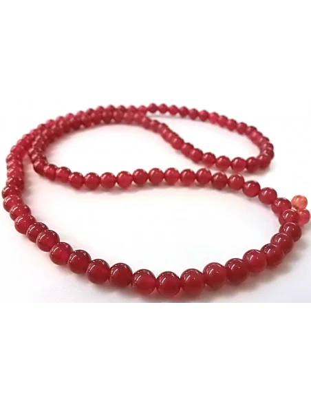 Mala Bouddhiste en cornaline 6mm