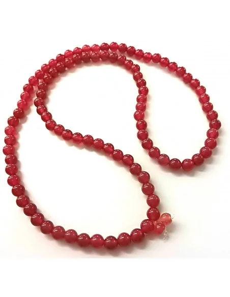 Mala Bouddhiste en cornaline 6mm