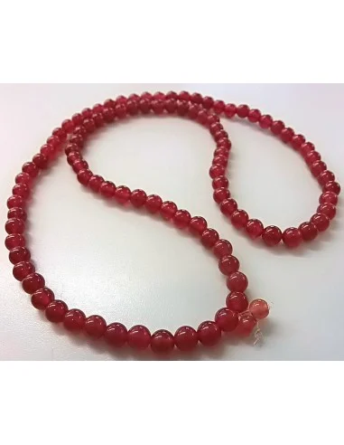 Mala Bouddhiste en cornaline 6mm