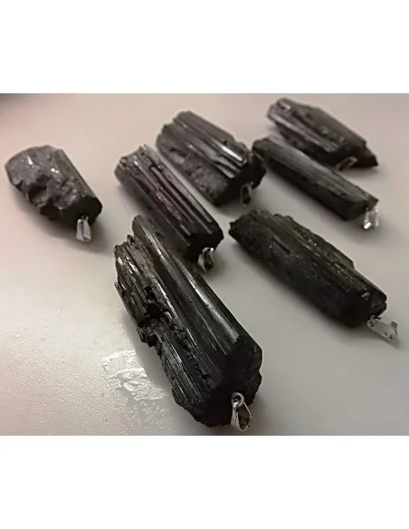 Tourmaline noire grand pendentif Tourmaline noire grand pendentif