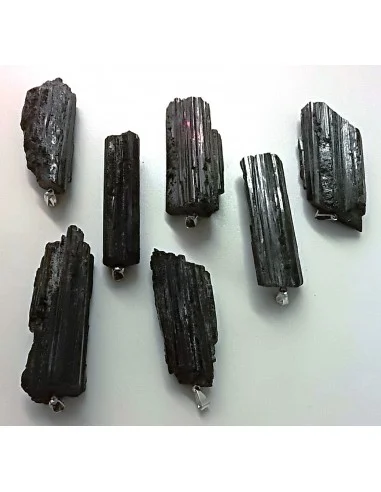 Tourmaline noire grand pendentif