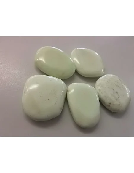 Chrysoprase citron galet