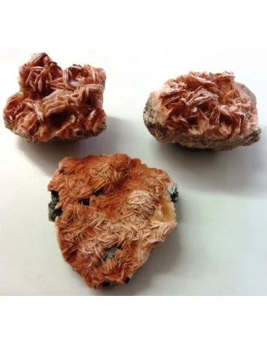 Baryte cristalise avec cerusites