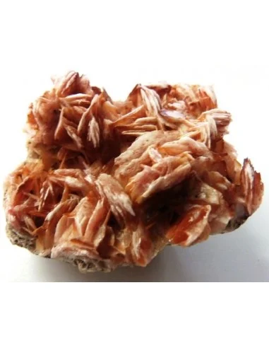 Baryte cristalise avec cerusites