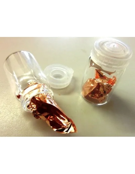 Cuivre natif, feuille cuivre Cuivre natif, feuille cuivre